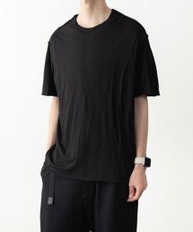 CO/CU ジャージー スリムフィット レイヤード S/S TEE / CO/CU JERSEY SLIM FIT LAYERED S/S TEE