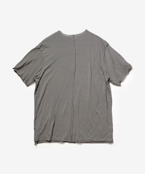 ATTACHMENT(アタッチメント)の「CO/CU ジャージー スリムフィット レイヤード S/S TEE / CO/CU JERSEY SLIM FIT LAYERED S/S TEE(Tシャツ/カットソー・メンズ・ダークブラウン/ブラック/ライトカーキ/グレー/ホワイト・4/2/1/3)」の11枚目の写真