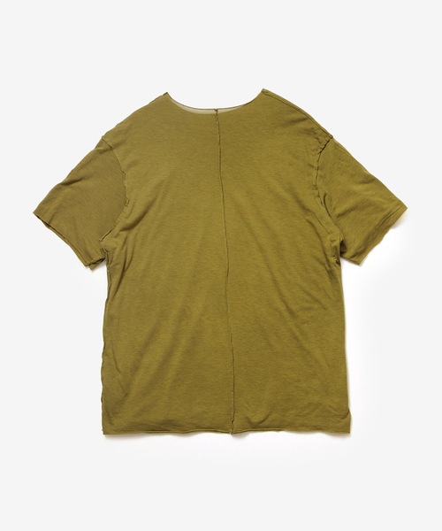 ATTACHMENT(アタッチメント)の「CO/CU ジャージー スリムフィット レイヤード S/S TEE / CO/CU JERSEY SLIM FIT LAYERED S/S TEE(Tシャツ/カットソー・メンズ・ダークブラウン/ブラック/ライトカーキ/グレー/ホワイト・4/2/1/3)」の15枚目の写真