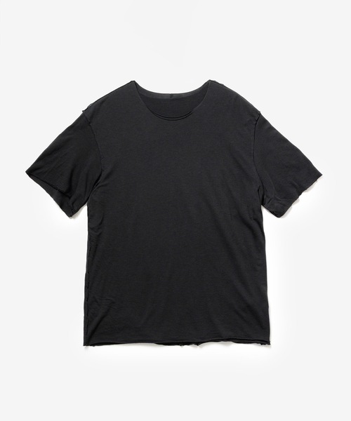 ATTACHMENT(アタッチメント)の「CO/CU ジャージー スリムフィット レイヤード S/S TEE / CO/CU JERSEY SLIM FIT LAYERED S/S TEE(Tシャツ/カットソー・メンズ・ダークブラウン/ブラック/ライトカーキ/グレー/ホワイト・4/2/1/3)」の8枚目の写真