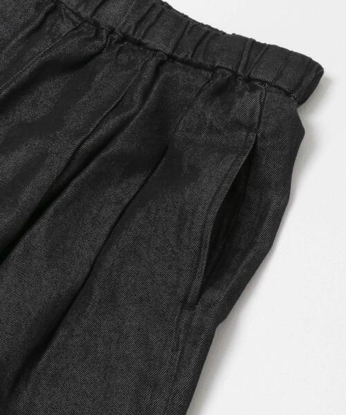 FORK&SPOON(フォークアンドスプーン)の「FORK&SPOON セルロースデニムワイドパンツ(デニムパンツ・レディース・ブラック/ブルー・1/2)」の11枚目の写真