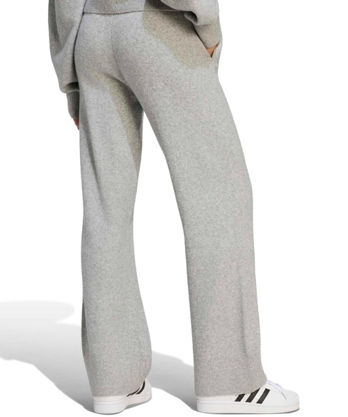 adidas(アディダス)の「adidas ESSENTIALS KNIT PANT / アディダス エッセンシャルズ ニット パンツ(その他パンツ・レディース・グレー・S/M/L)」の6枚目の写真