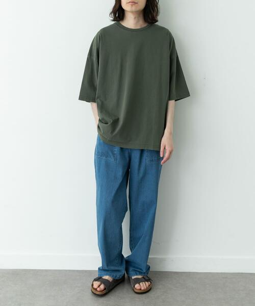 SHELTECH(シェルテック)の「SHELTECH WIDE T-SHIRTS(Tシャツ/カットソー・メンズ・カーキ/グレー/ブラック・LARGE/X-LARGE/MEDIUM)」の16枚目の写真