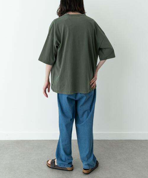 SHELTECH(シェルテック)の「SHELTECH WIDE T-SHIRTS(Tシャツ/カットソー・メンズ・カーキ/グレー/ブラック・LARGE/X-LARGE/MEDIUM)」の15枚目の写真