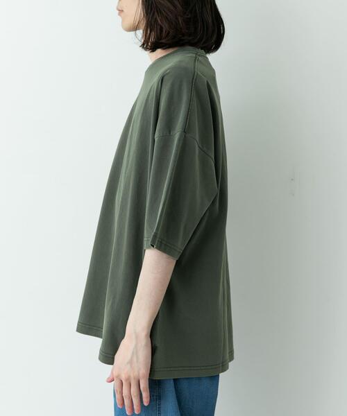 SHELTECH(シェルテック)の「SHELTECH WIDE T-SHIRTS(Tシャツ/カットソー・メンズ・カーキ/グレー/ブラック・LARGE/X-LARGE/MEDIUM)」の13枚目の写真