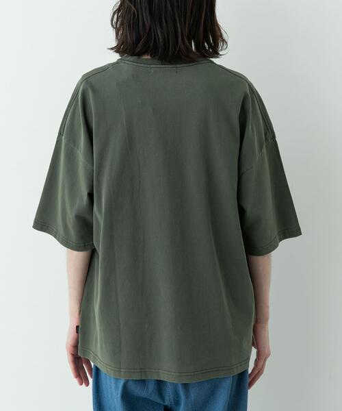 SHELTECH(シェルテック)の「SHELTECH WIDE T-SHIRTS(Tシャツ/カットソー・メンズ・カーキ/グレー/ブラック・LARGE/X-LARGE/MEDIUM)」の12枚目の写真