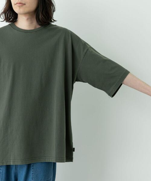 SHELTECH(シェルテック)の「SHELTECH WIDE T-SHIRTS(Tシャツ/カットソー・メンズ・カーキ/グレー/ブラック・LARGE/X-LARGE/MEDIUM)」の11枚目の写真