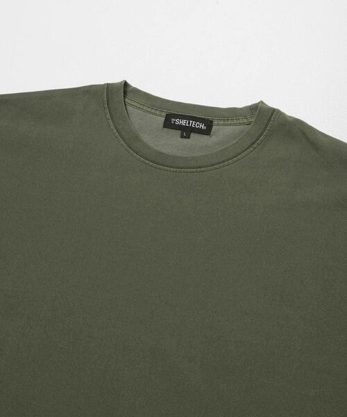 SHELTECH(シェルテック)の「SHELTECH WIDE T-SHIRTS(Tシャツ/カットソー・メンズ・カーキ/グレー/ブラック・LARGE/X-LARGE/MEDIUM)」の9枚目の写真