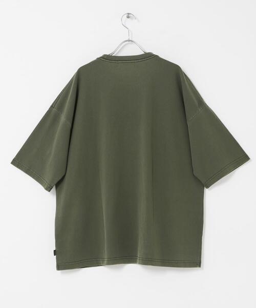 SHELTECH(シェルテック)の「SHELTECH WIDE T-SHIRTS(Tシャツ/カットソー・メンズ・カーキ/グレー/ブラック・LARGE/X-LARGE/MEDIUM)」の7枚目の写真