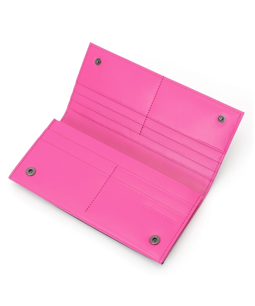 NAUGHTIAM（ノーティアム）の「NAUGHTIAM(ノーティアム)ラバーマンズ シリーズ　長財布（財布・メンズ・パープル/グリーン/ピンク/ミント・FREE）」の13枚目の写真