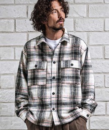CAMBIO | mj11683- チェックCPOシャツジャケット(BP-BFA0136)(その他アウター)