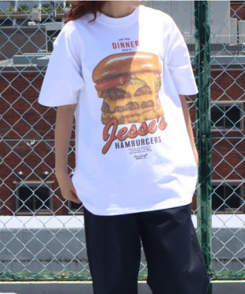 セール】UNIVERSAL OVERALL / hamburger SS TEE / ハンバーガー