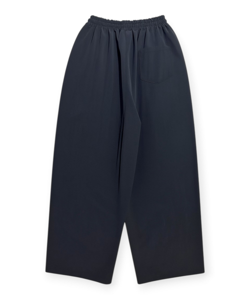 BORN SLIPPY（ボーンスリッピー）の「Soft Nylon Wide Pants (Black)（スウェットパンツ・メンズ・その他・FREE）」の2枚目の写真