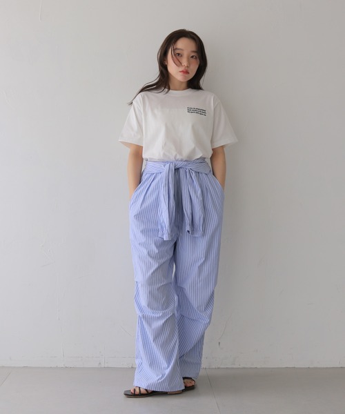 cheriella(シェリエラ)の「【cheriella】ワンポイントロゴ刺繍Tシャツ ONE POINT LOGO EMBROIDERY T-SHIRT(Tシャツ/カットソー・レディース・ホワイト/ホワイト系その他/ホワイト系その他2・MEDIUM)」の16枚目の写真