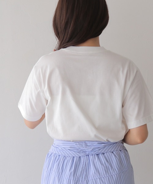 cheriella(シェリエラ)の「【cheriella】ワンポイントロゴ刺繍Tシャツ ONE POINT LOGO EMBROIDERY T-SHIRT(Tシャツ/カットソー・レディース・ホワイト/ホワイト系その他/ホワイト系その他2・MEDIUM)」の22枚目の写真