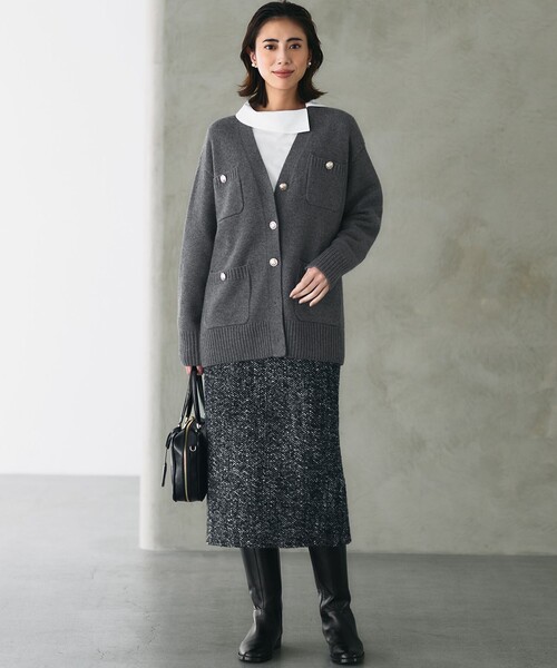 23区(ニジュウサンク)の「ボストン バッグ(ショルダーバッグ・レディース・ブラック系/ブラック系9/ダークブラウン系/ブラウン系・F)」の5枚目の写真
