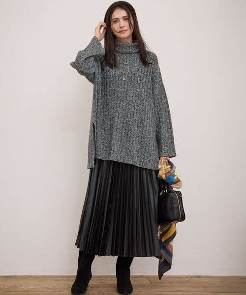 23区(ニジュウサンク)の「ボストン バッグ(ショルダーバッグ・レディース・ブラック系/ブラック系9/ダークブラウン系/ブラウン系・F)」の12枚目の写真