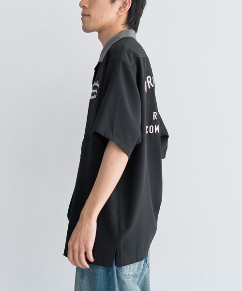 CRAFT STANDARD BOUTIQUE(クラフトスタンダードブティック)の「オープンカラーボーリングシャツ(シャツ/ブラウス・メンズ・ブラック/ネイビー/グレー・M/L)」の6枚目の写真