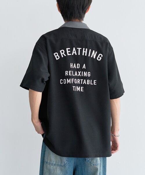 CRAFT STANDARD BOUTIQUE(クラフトスタンダードブティック)の「オープンカラーボーリングシャツ(シャツ/ブラウス・メンズ・ブラック/ネイビー/グレー・M/L)」の7枚目の写真