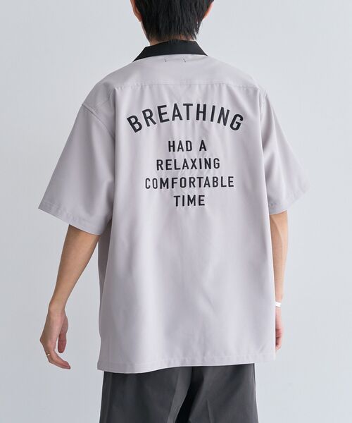 CRAFT STANDARD BOUTIQUE(クラフトスタンダードブティック)の「オープンカラーボーリングシャツ(シャツ/ブラウス・メンズ・ブラック/ネイビー/グレー・M/L)」の13枚目の写真