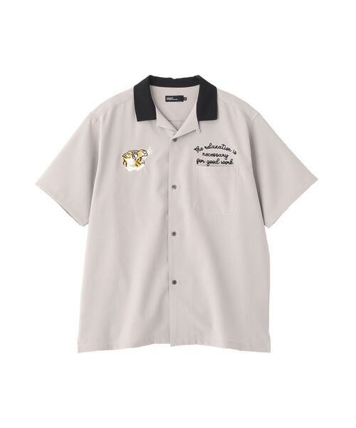 CRAFT STANDARD BOUTIQUE(クラフトスタンダードブティック)の「オープンカラーボーリングシャツ(シャツ/ブラウス・メンズ・ブラック/ネイビー/グレー・M/L)」の17枚目の写真