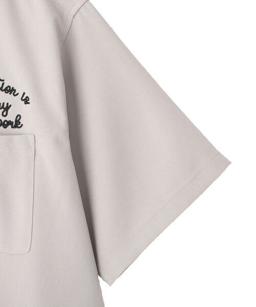 CRAFT STANDARD BOUTIQUE(クラフトスタンダードブティック)の「オープンカラーボーリングシャツ(シャツ/ブラウス・メンズ・ブラック/ネイビー/グレー・M/L)」の20枚目の写真