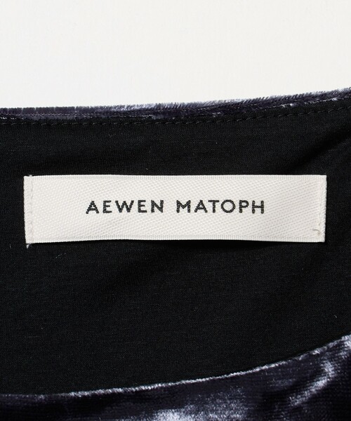 AEWEN MATOPH（イウエン マトフ）の「＜AEWEN MATOPH＞ベロア ドルマンスリーブブラウス ウォッシャブル（シャツ/ブラウス・レディース・オフホワイト/ネイビー・FREE）」の15枚目の写真