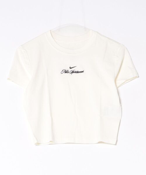 NIKE(ナイキ)の「NIKE ナイキ W CHLLKNT CRP TEE EG ショートスリーブ IU4497 133SAIL(Tシャツ/カットソー・レディース・ホワイト・X-LARGE/LARGE/MEDIUM/SMALL/X-SMALL)」の1枚目の写真