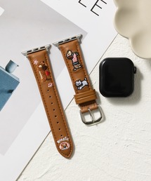 emonique（エモニーク）の「PUレザー 犬柄 アップルウォッチバンド Apple Watch バンド【38mm/40mm/41mm 対応】（デジタル腕時計）」