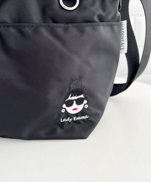 HAPPY FACE（ハッピーフェイス）の「EMMAポーチ付き２WAYショルダー　BK（ショルダーバッグ・レディース・ブラック・ONE SIZE）」の9枚目の写真