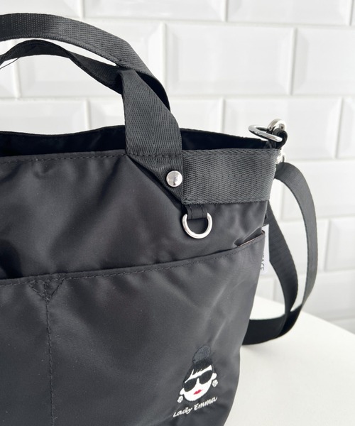 HAPPY FACE（ハッピーフェイス）の「EMMAポーチ付き２WAYショルダー　BK（ショルダーバッグ・レディース・ブラック・ONE SIZE）」の13枚目の写真