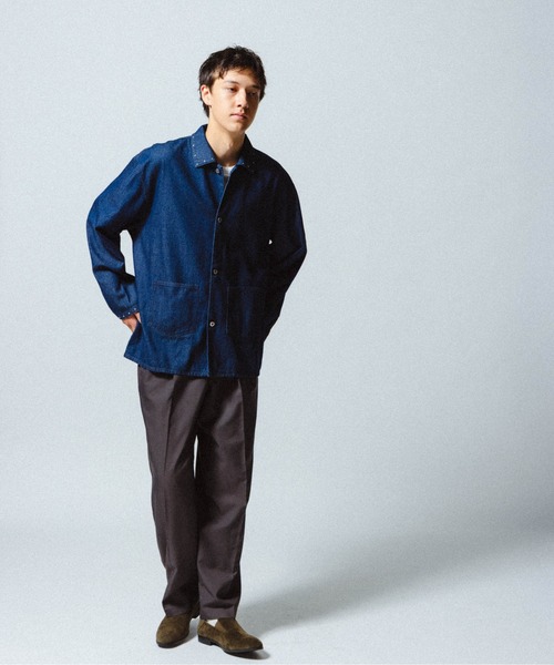THE BOLDMAN(ザ ボールドマン)の「Rivet Denim Shirts / リベットデニムシャツ(シャツ/ブラウス・メンズ・ブルー/インディゴブルー・LARGE/MEDIUM)」の5枚目の写真