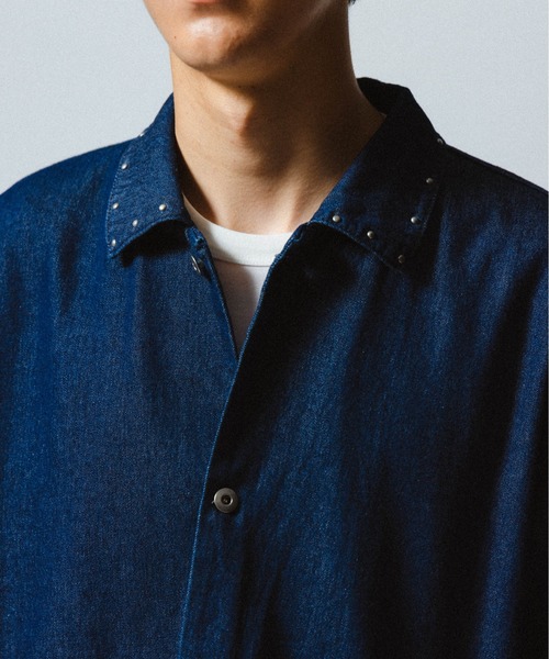 THE BOLDMAN(ザ ボールドマン)の「Rivet Denim Shirts / リベットデニムシャツ(シャツ/ブラウス・メンズ・ブルー/インディゴブルー・LARGE/MEDIUM)」の15枚目の写真