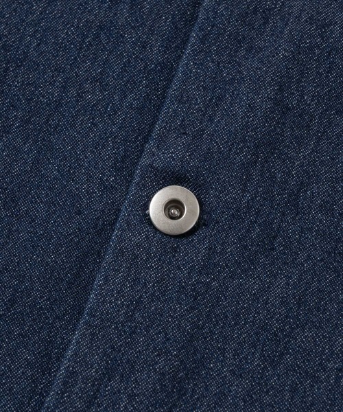 THE BOLDMAN(ザ ボールドマン)の「Rivet Denim Shirts / リベットデニムシャツ(シャツ/ブラウス・メンズ・ブルー/インディゴブルー・LARGE/MEDIUM)」の21枚目の写真