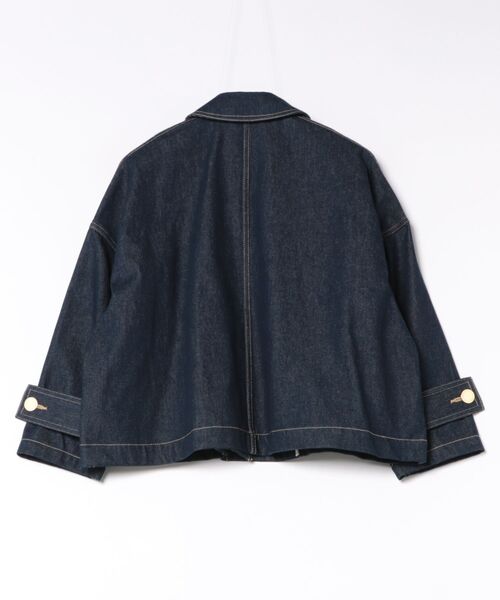 Traditional Weatherwear（トラディショナルウェザーウェア）の「MALTON B/T SHORT DENIM（デニムジャケット・レディース・ワンウォッシュ・30/34）」の9枚目の写真