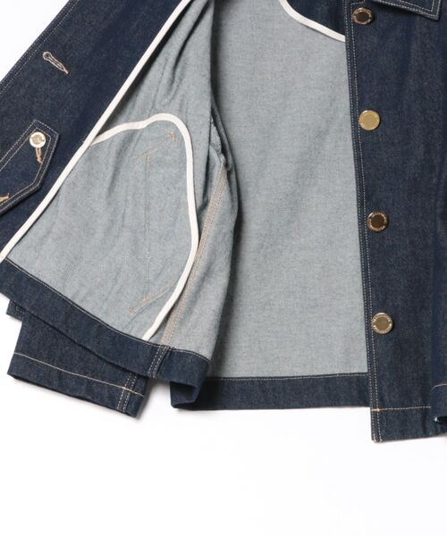 Traditional Weatherwear（トラディショナルウェザーウェア）の「MALTON B/T SHORT DENIM（デニムジャケット・レディース・ワンウォッシュ・30/34）」の10枚目の写真