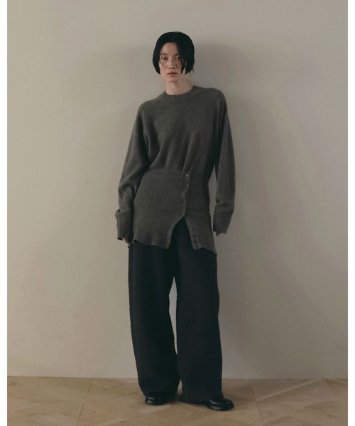 anuke(アンヌーク)の「Wool 2way Bustier(その他トップス・レディース・ブルー系その他/モカ/チャコールグレー・FREE)」の10枚目の写真