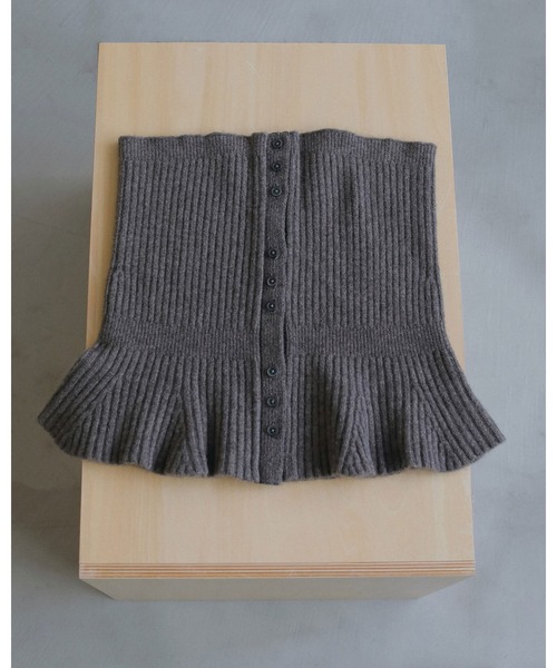 anuke(アンヌーク)の「Wool 2way Bustier(その他トップス・レディース・ブルー系その他/モカ/チャコールグレー・FREE)」の8枚目の写真