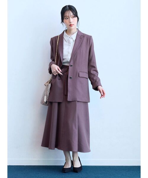 TONAL(トーナル)の「マルチセットパールタックスリーブブラウス(シャツ/ブラウス・レディース・ベージュ/グレー/ネイビー/ピンク/ブラウン・MEDIUM)」の9枚目の写真