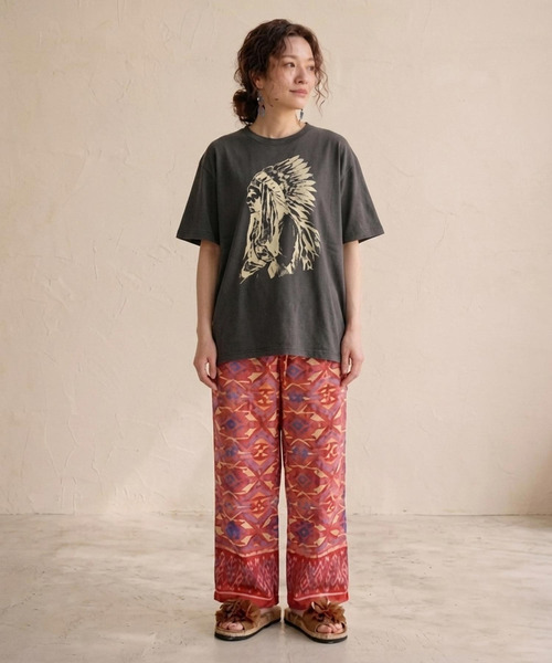 ZIP FIVE(ジップファイブ)の「エスニック Tシャツ インディアン ネイティブ アメカジ(Tシャツ/カットソー・メンズ・ネイビー系/グレー/スミクロ/ホワイト・X-LARGE/MEDIUM)」の5枚目の写真