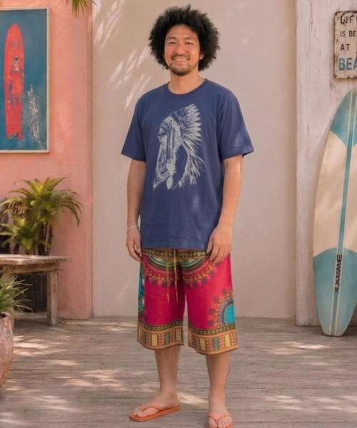 ZIP FIVE(ジップファイブ)の「エスニック Tシャツ インディアン ネイティブ アメカジ(Tシャツ/カットソー・メンズ・ネイビー系/グレー/スミクロ/ホワイト・X-LARGE/MEDIUM)」の14枚目の写真