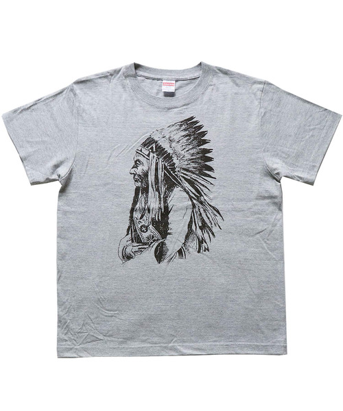 ZIP FIVE(ジップファイブ)の「エスニック Tシャツ インディアン ネイティブ アメカジ(Tシャツ/カットソー・メンズ・ネイビー系/グレー/スミクロ/ホワイト・X-LARGE/MEDIUM)」の16枚目の写真