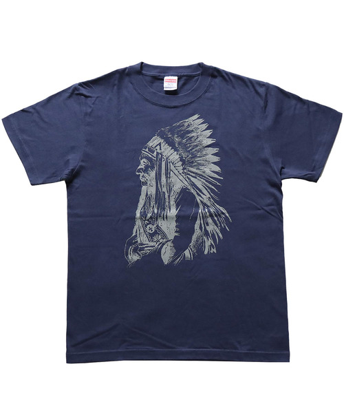 ZIP FIVE(ジップファイブ)の「エスニック Tシャツ インディアン ネイティブ アメカジ(Tシャツ/カットソー・メンズ・ネイビー系/グレー/スミクロ/ホワイト・X-LARGE/MEDIUM)」の17枚目の写真