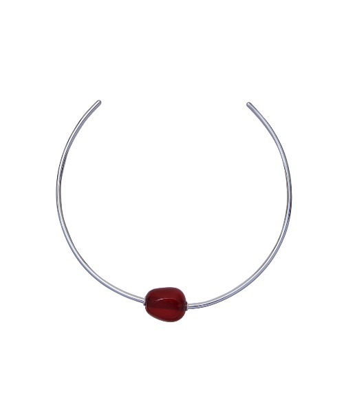 Ameri(アメリ)の「NICKEL FREE NUANCE MOTIF CHOKER(チョーカー・レディース・レッド/ブラック・FREE)」の4枚目の写真