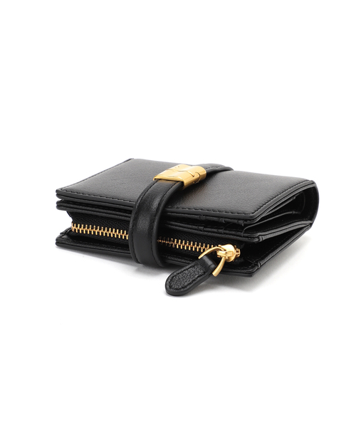 Spick & Span（スピックアンドスパン）の「《WEB限定 / 追加》TOV / トーヴ  PAON WALLET*（財布・レディース・チョコ/ブラック・FREE）」の8枚目の写真