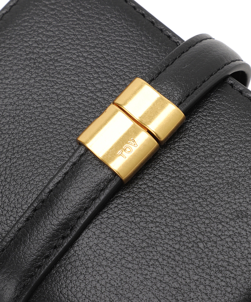 Spick & Span（スピックアンドスパン）の「《WEB限定 / 追加》TOV / トーヴ  PAON WALLET*（財布・レディース・チョコ/ブラック・FREE）」の9枚目の写真