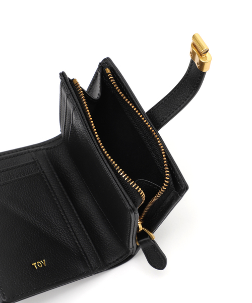Spick & Span（スピックアンドスパン）の「《WEB限定 / 追加》TOV / トーヴ  PAON WALLET*（財布・レディース・チョコ/ブラック・FREE）」の16枚目の写真