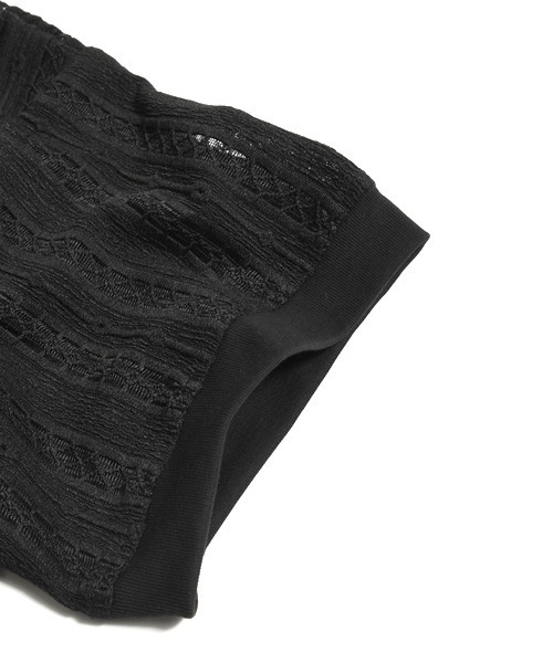 neos(ネオス)の「【neos】透かし メッシュ シアー ポロシャツ ルーズシルエット ユニセックス メンズ レディース(ポロシャツ・メンズ・ブラック/ホワイト・X-LARGE/MEDIUM/LARGE)」の16枚目の写真