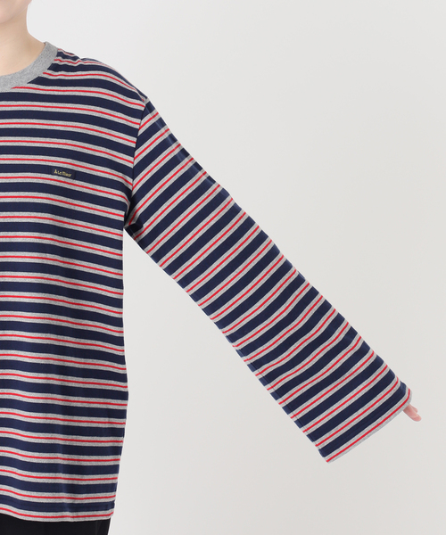 Le Minor（ルミノア）の「Le minor ルミノア Coqette ロングスリーブ 18JG19604（Tシャツ/カットソー・レディース・グレー/ブラウン・SMALL/X-SMALL）」の10枚目の写真