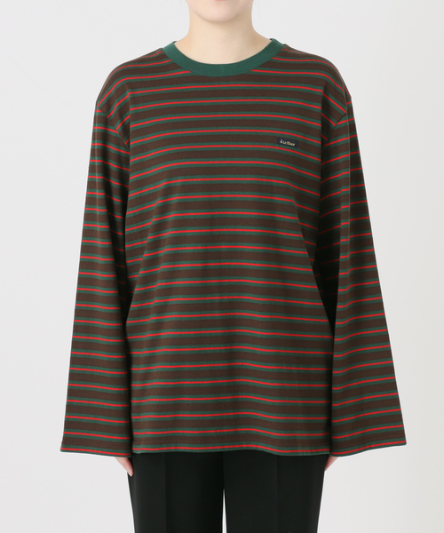 Le Minor（ルミノア）の「Le minor ルミノア Coqette ロングスリーブ 18JG19604（Tシャツ/カットソー・レディース・グレー/ブラウン・SMALL/X-SMALL）」の15枚目の写真
